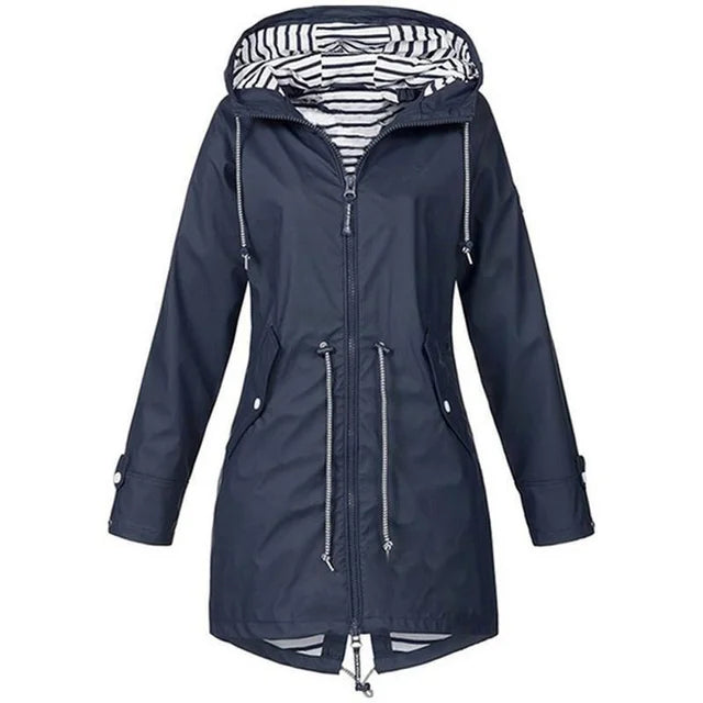 Heidi-Mode | Wasserdichter Parka mit Kapuze