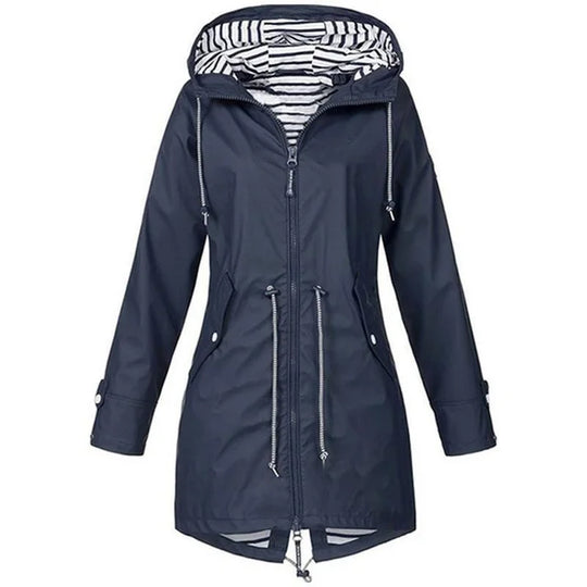 Heidi-Mode | Wasserdichter Parka mit Kapuze