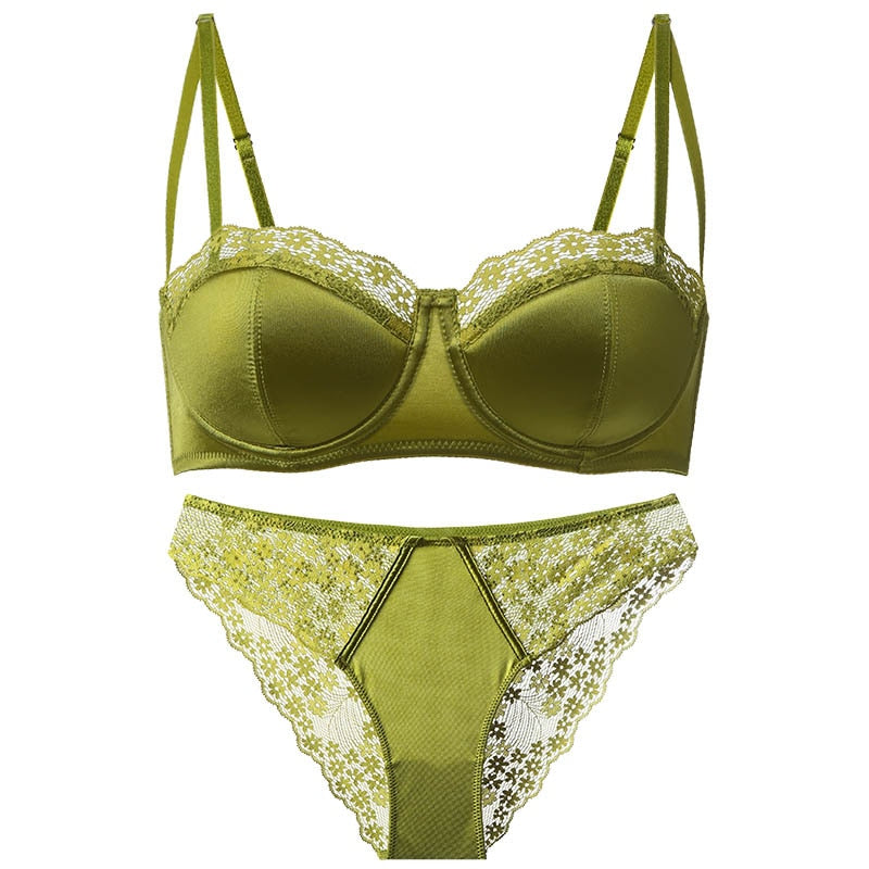 Heidi-Mode | Satin Set Unterwäsche