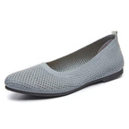 Heidi-Mode - graue orthopädische ballerinas