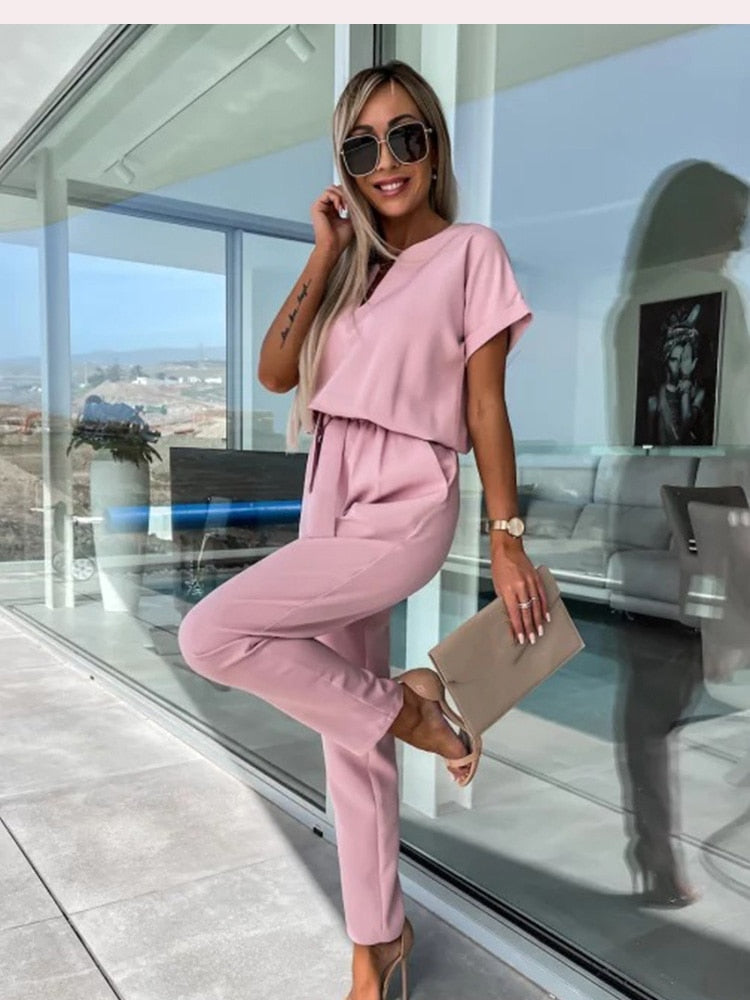 Heidi-Mode Stilvoll geschnittener Jumpsuit