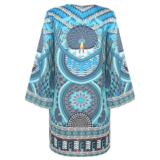 boho Kleid mit V-Ausschnitt für Damen | Tania