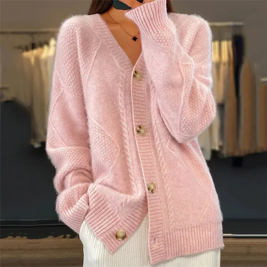 Heidi-Mode | Formeller Button-Cardigan für Damen