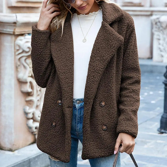 Heidi-Mode | Kurze Teddyjacke