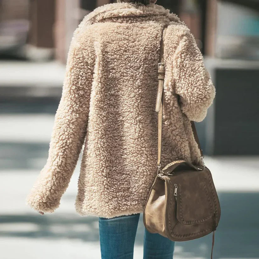 Heidi-Mode | Warme Fleece Mantel