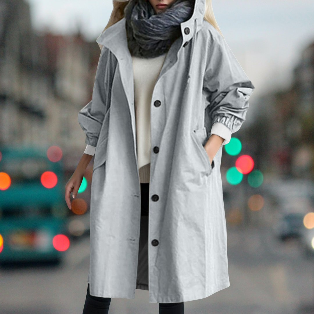 Heidi-Mode | Wasserabweisender, Warmer Trenchcoat