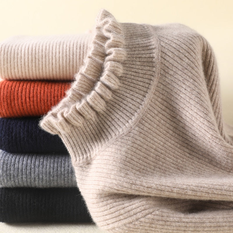 Heidi-Mode | Turtleneck Gebreide Trui
