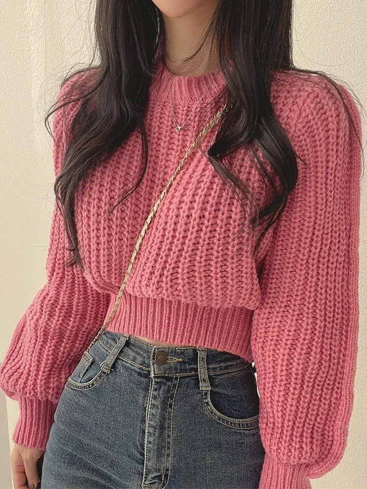 Heidi-Mode | Lässiger Strickweicher Pullover