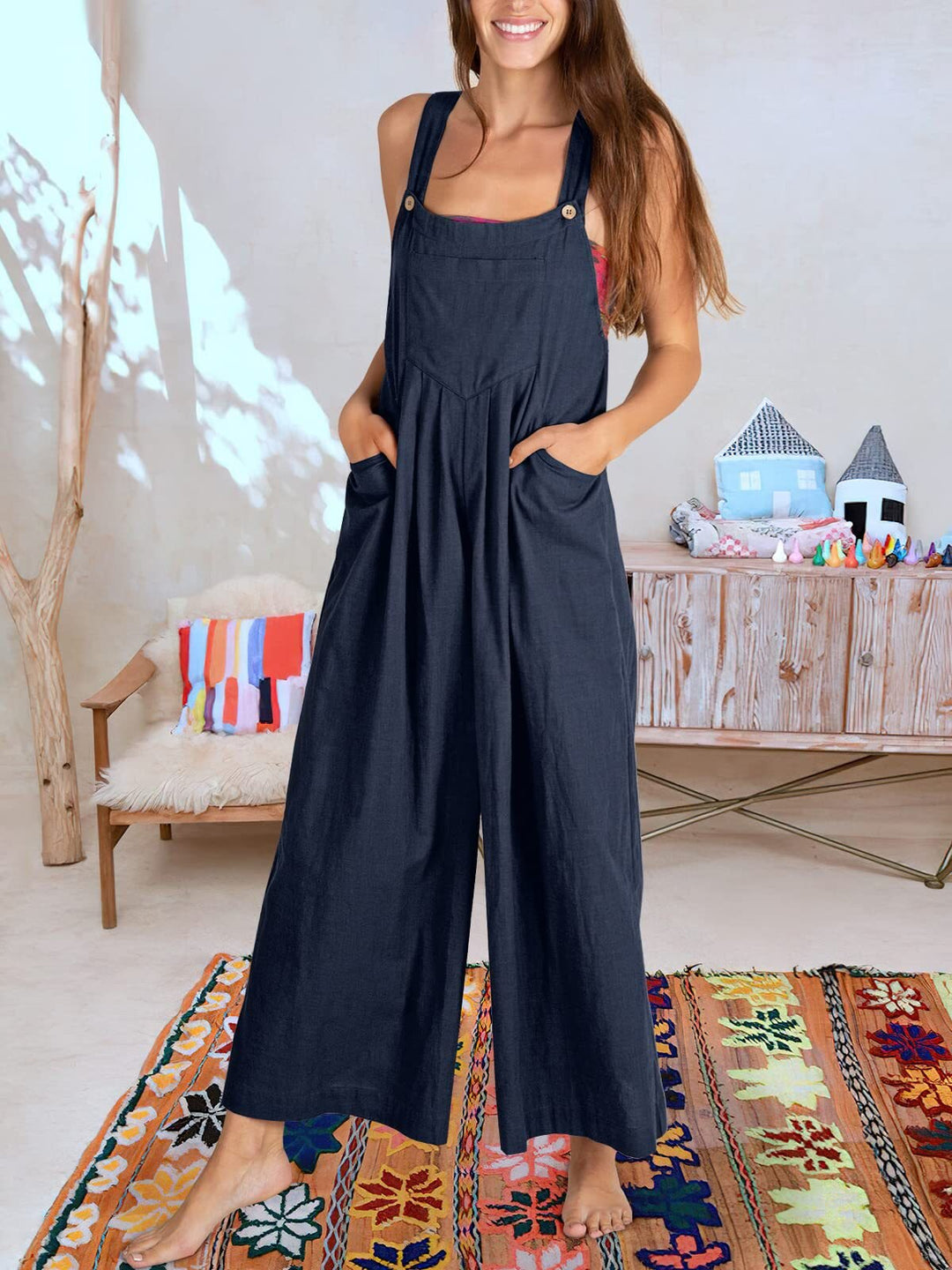 Heidi - Ärmelloser Jumpsuit für Frauen