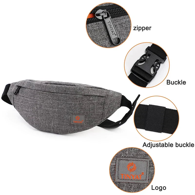 Heidi-Mode | Wasserdichte Sportliche Reise Crossbody Hüfttasche