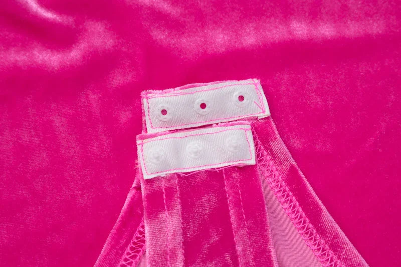 Heidi-Mode | Samt Lange Ärmel Einfarbige Handschuhe