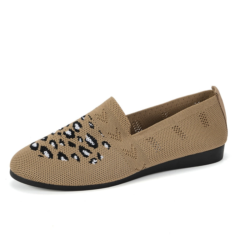 Heidi-Mode | Damen Ballerinas mit Leopardenmuster Wilda