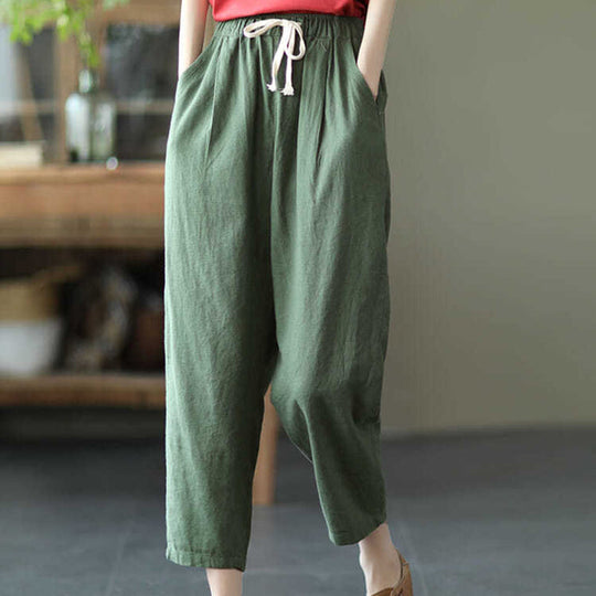 Heidi-Mode | Coole Hose aus Leinen und Baumwolle