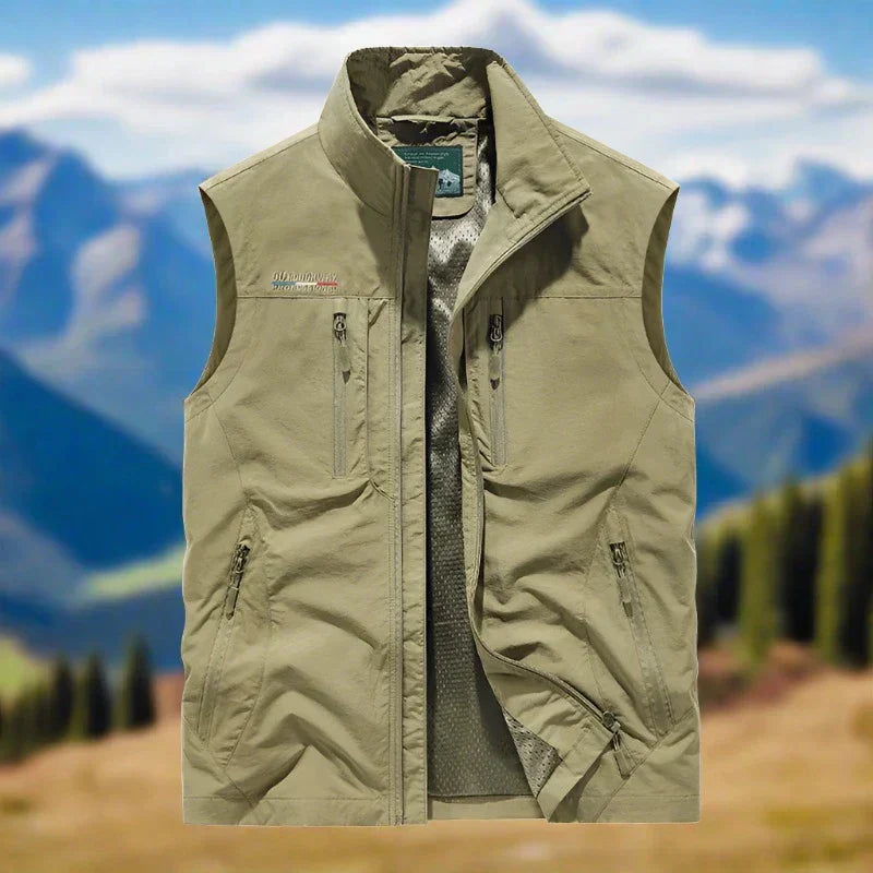Heidi-Mode | Lässiges Multifunktionales Outdoor Westen für Männer