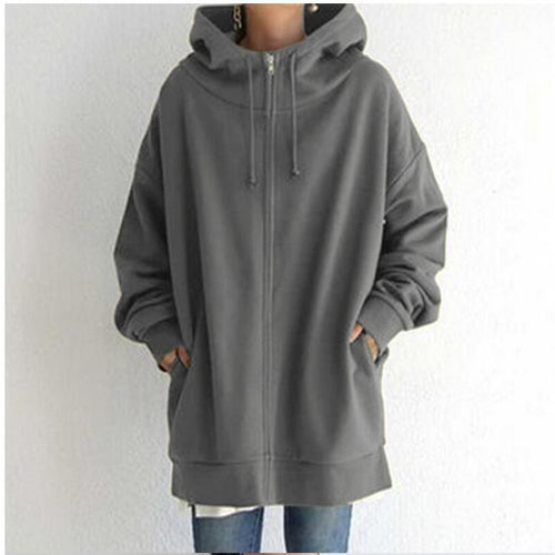 Heidi-Mode - Lange Herbst Strickjacke