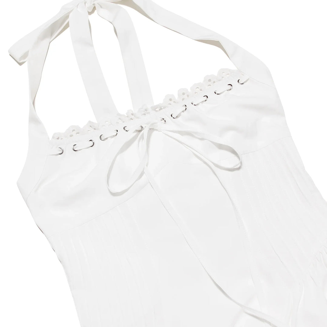 Heidi-Mode | Halter Urlaub Midi Kleider