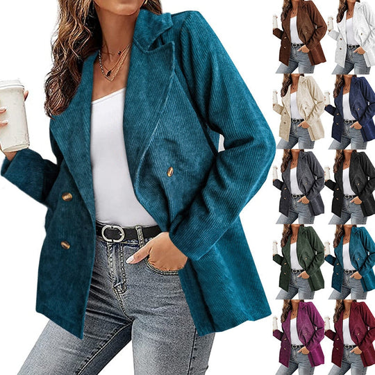Heidi-Mode | Einfarbiger Blazer für Damen