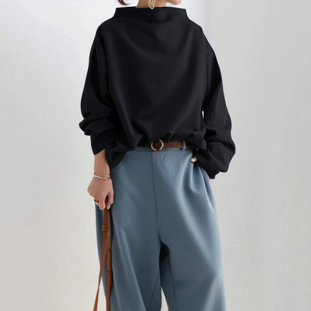 Heidi-Mode | Oversized Trui Met Wijde Kraag