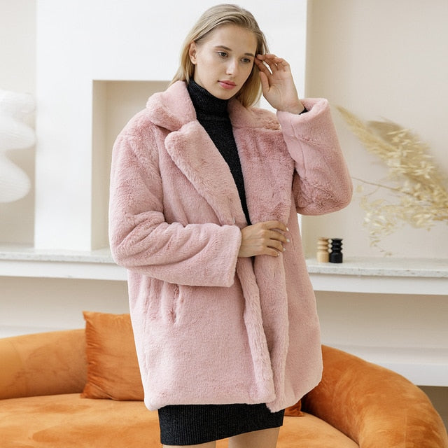 Heidi-Mode | Luxus Pelzmantel für Frauen