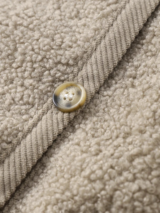 Casual Komfortabler Teddy Mantel Für Damen