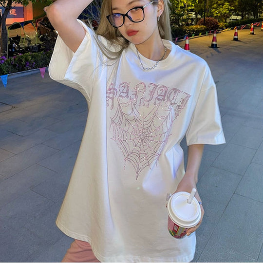 „SPIDERLOVE“ T-Shirt für Damen