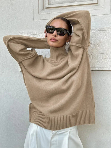 Heidi-Mode | Strickkragen Trendy Pullover