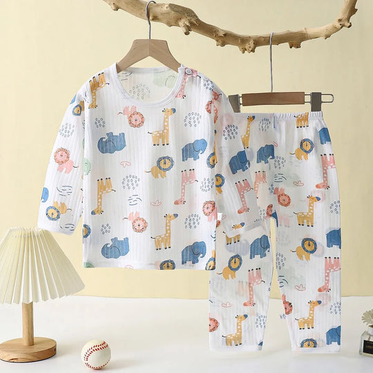 Heidi-Mode Dreams Bequemes Pyjama-Set für die Kleinen
