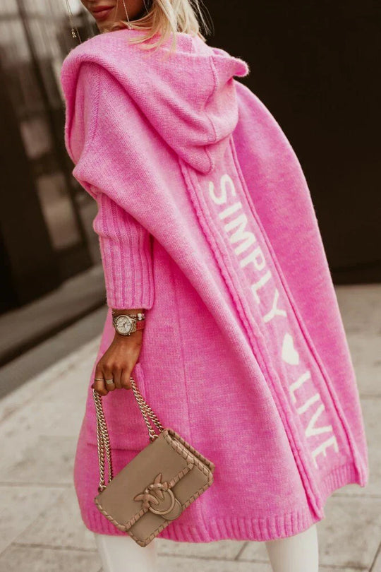 Heidi-Mode | Damen Strickjacke Oversize Gemütlich