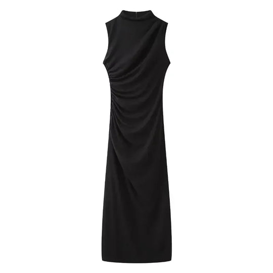 Elegantes figurbetontes Midikleid