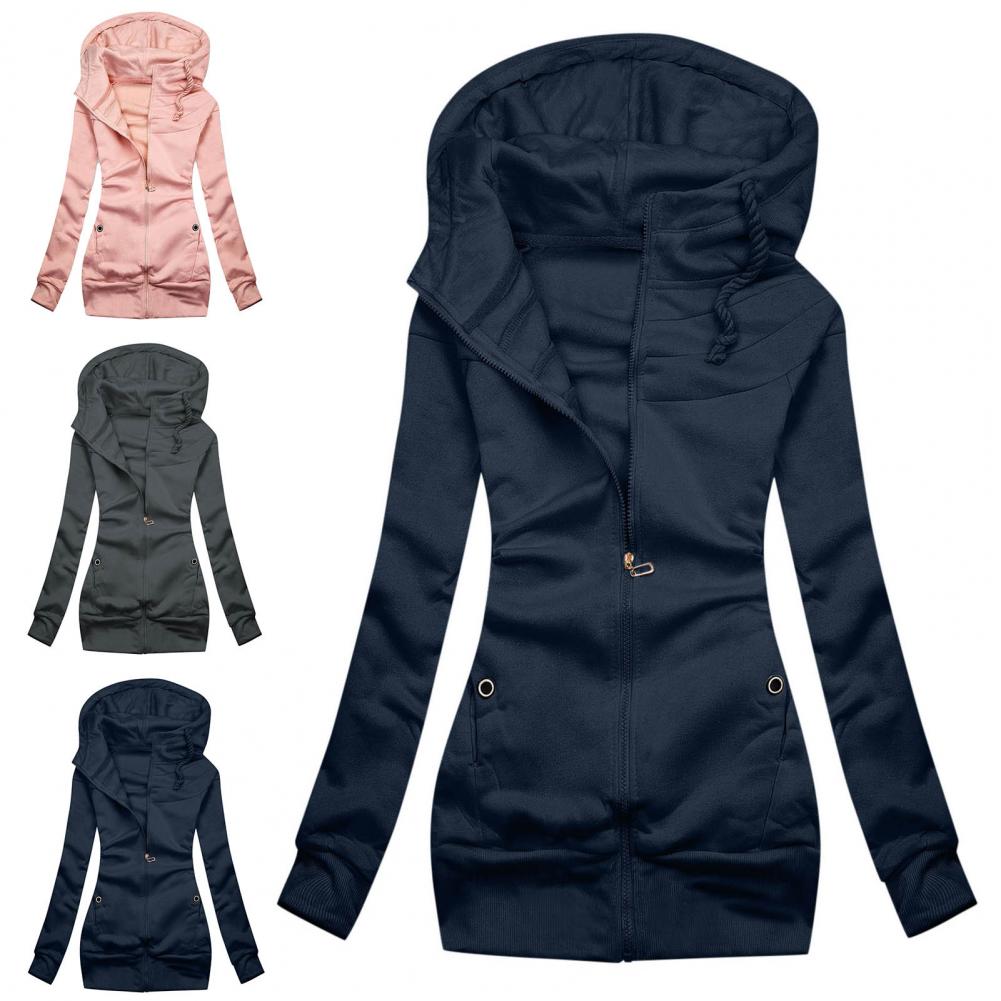Heidi-Mode | Oversized Zip Hoodie mit Fleece für Frauen