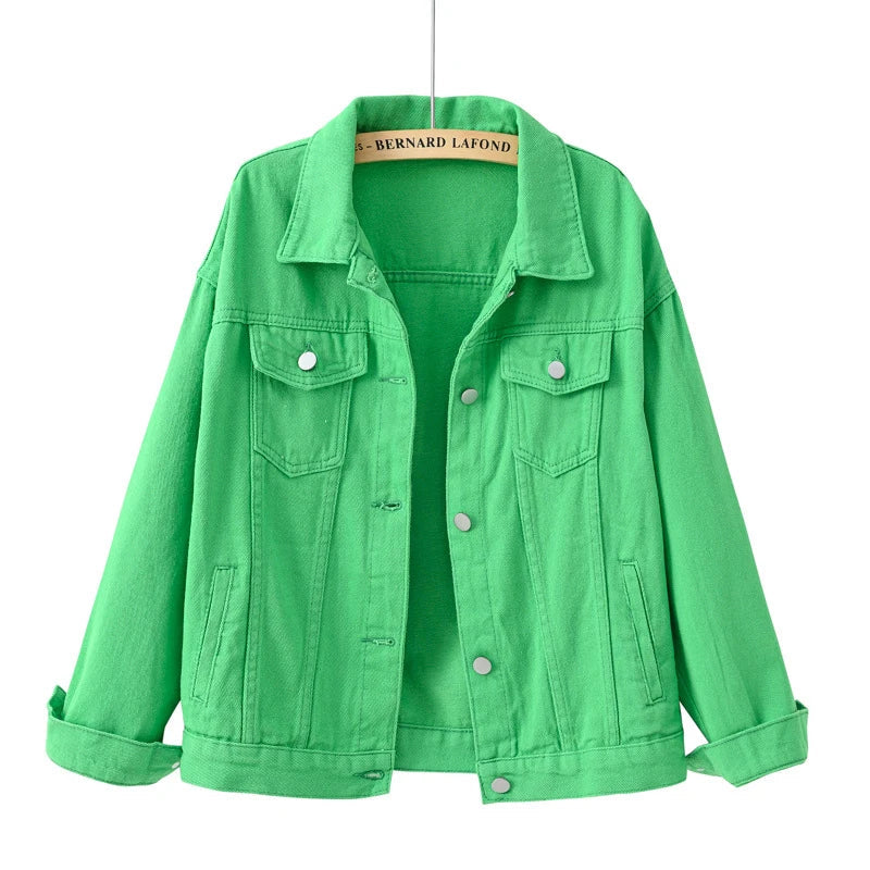 Heidi-Mode | Klassische Damen-Denimjacke Viele Farben