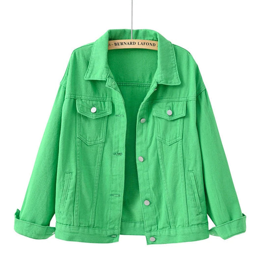 Heidi-Mode | Klassische Damen-Denimjacke Viele Farben
