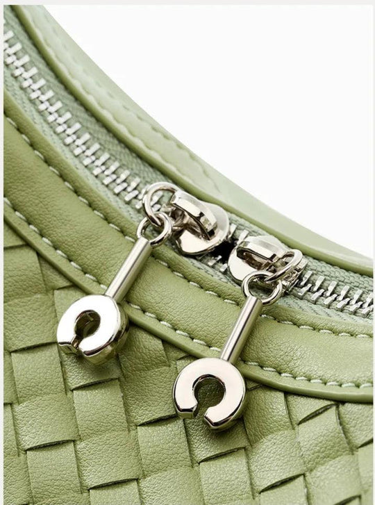 Heidi-Mode | Die Crossbody Leder Halbmond Tasche
