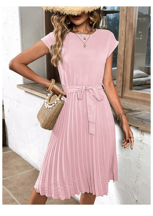 Heidi-Mode | Plisseekleid In Fließender Eleganz für Damen