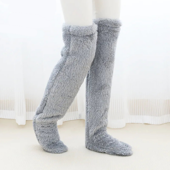 Heidi-Mode | Kuschelige Fuzzy Socken