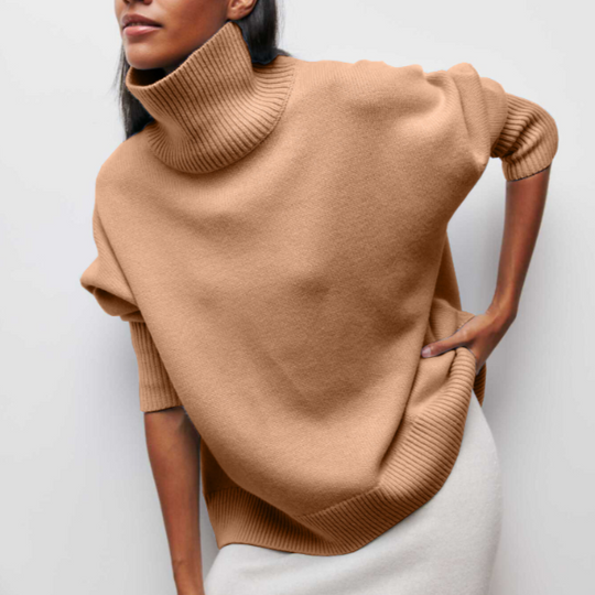 Strickrollkragenpullover