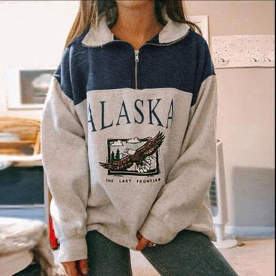 Heidi-Mode | Oversized Alaska Sweatshirt