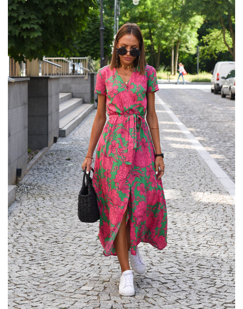 Maxikleid mit Blumen - Linda