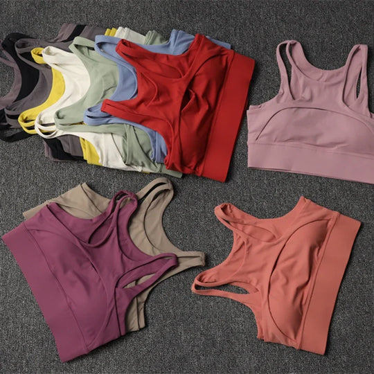 Heidi-Mode | Frauen Sexy Sport Bh Gym Push-Up Bh Jogger Fitness Trainingsweste Female Atmungsaktiv Yoga Crop Top Bralette Топ Женский Top Mujer