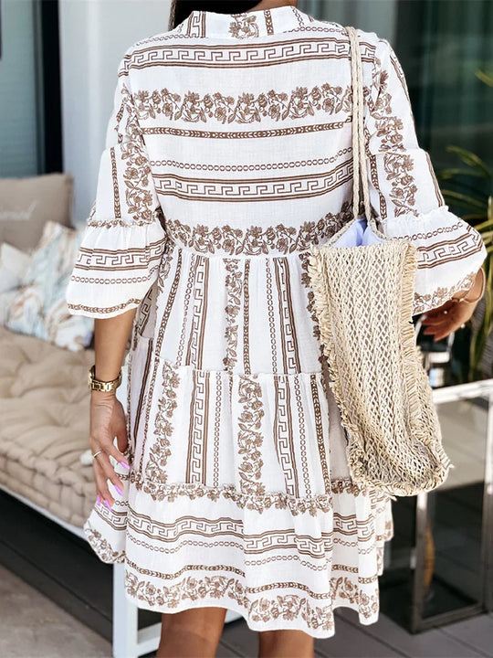Heidi-Mode | Elegante Boho Chic Tunika Kleid