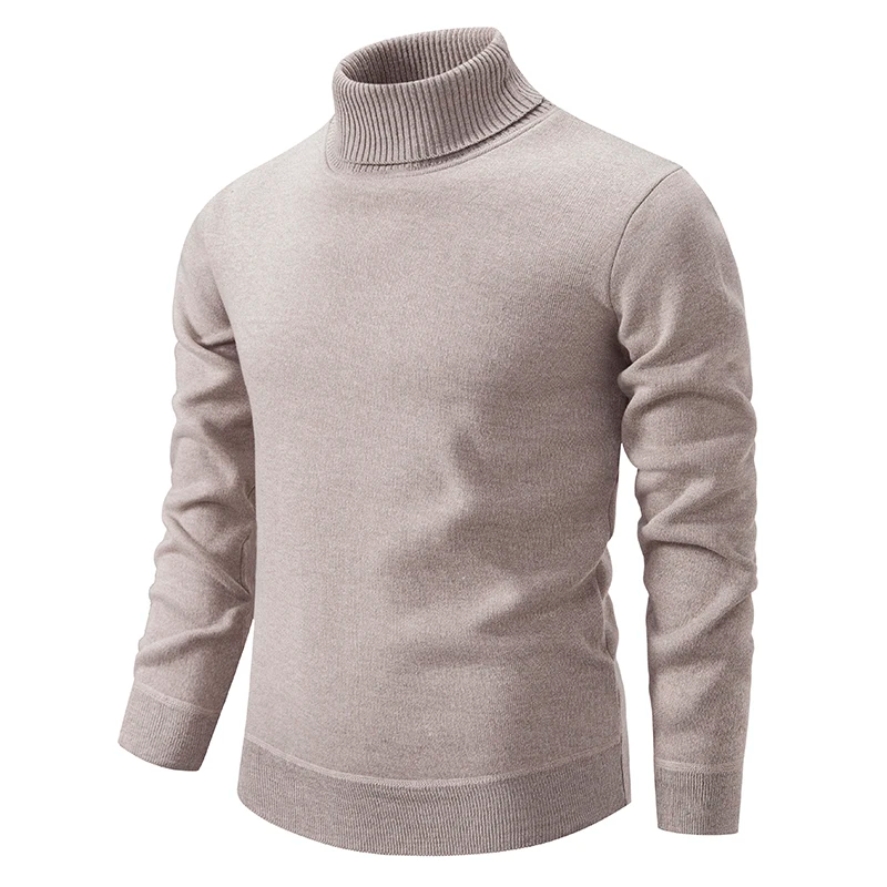 100% Baumwolle - Rollkragenpullover