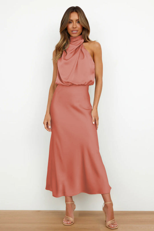 Heidi-Mode | Satin Kleid