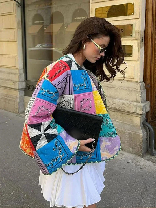 Heidi-Mode | Schicke Bunte Jacke