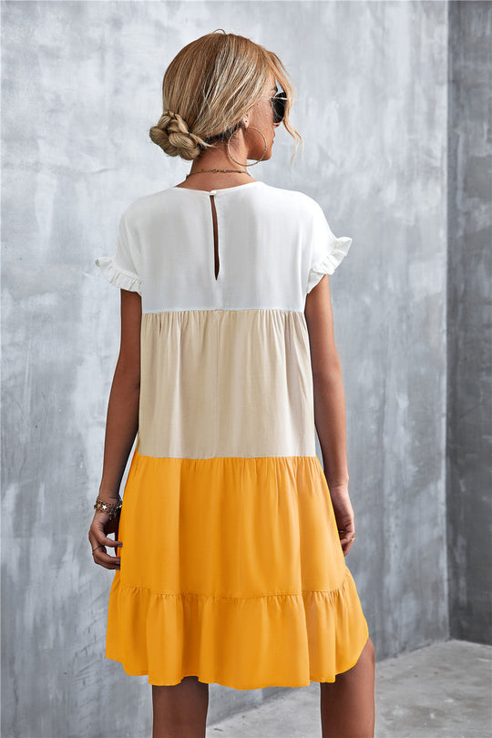 Sommerliches buntes Kleid für Damen