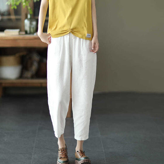 Heidi-Mode | Coole Hose aus Leinen und Baumwolle