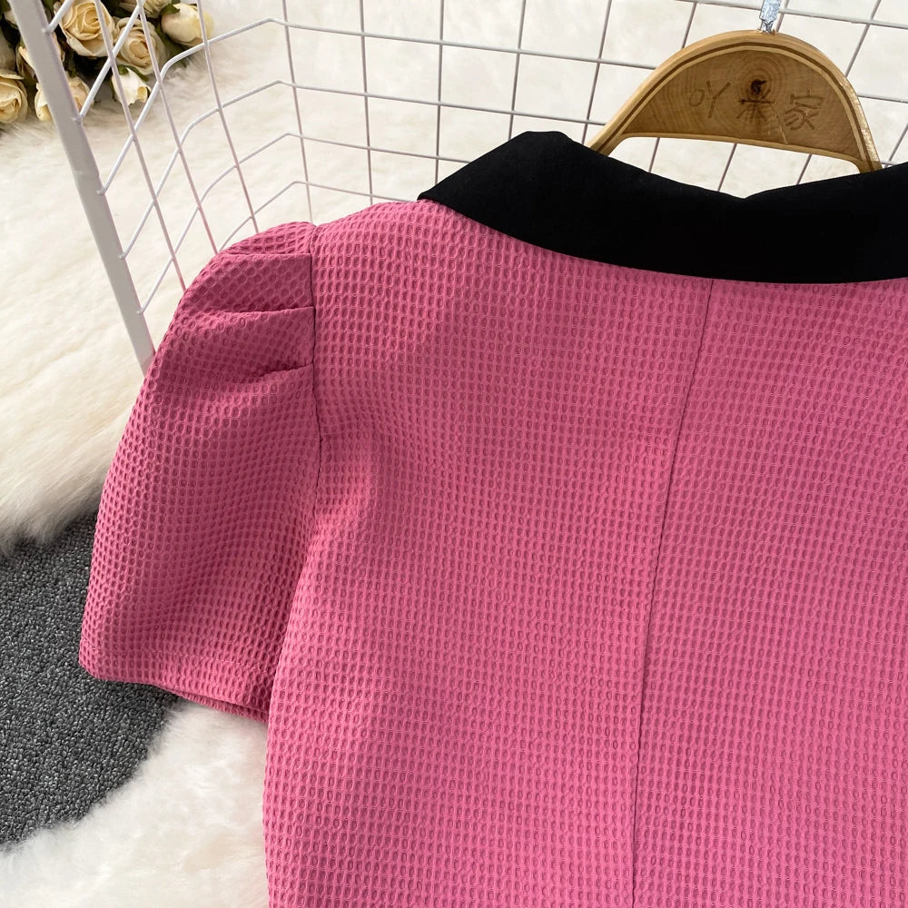 Heidi-Mode | Bubble Sleeve Rock Anzug