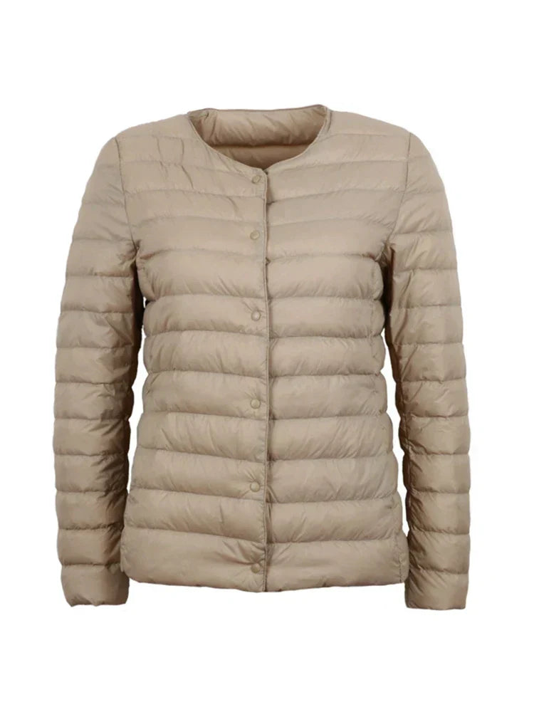 Leichte und warme Winterjacke für Damen