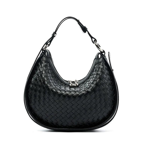 Heidi-Mode | Die Crossbody Leder Halbmond Tasche