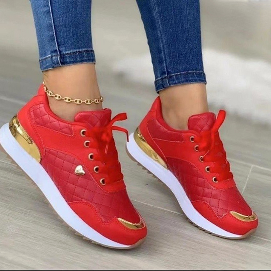 Heidi-Mode | Damen Turnschuhe mit Herz