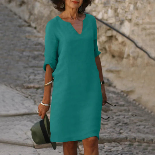 Heidi-Mode | Elegante Knie Länge Kleid
